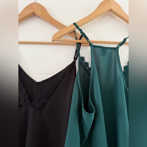 Bundle of 2 SHEIN Lace Tank Tops, size large. - Picture 4 of 15